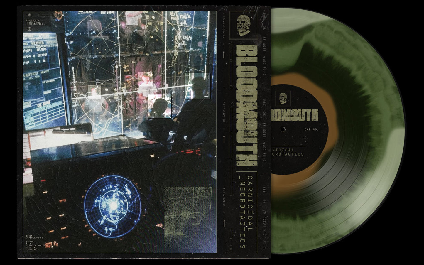 Bloodmouth - Carnicidal Necrotactics 12” Vinyl - 2025 - self released