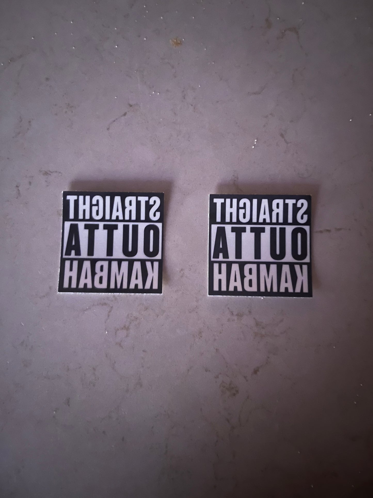! Straight Outta Kambah Temporary Tattoos 50mm x 50mm