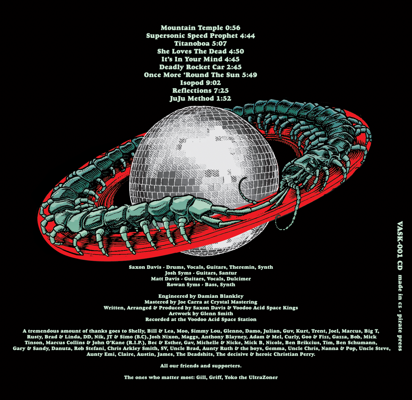 ! PRESALE - Voodoo Acid Space Kings - Deadly Rocket Disco Machine - for delivery by 31 July 2026
