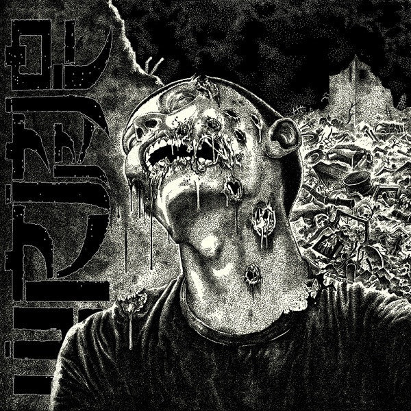 Wormrot Dirge White with red splatter Vinyl - 2023 reissue Earache Records
