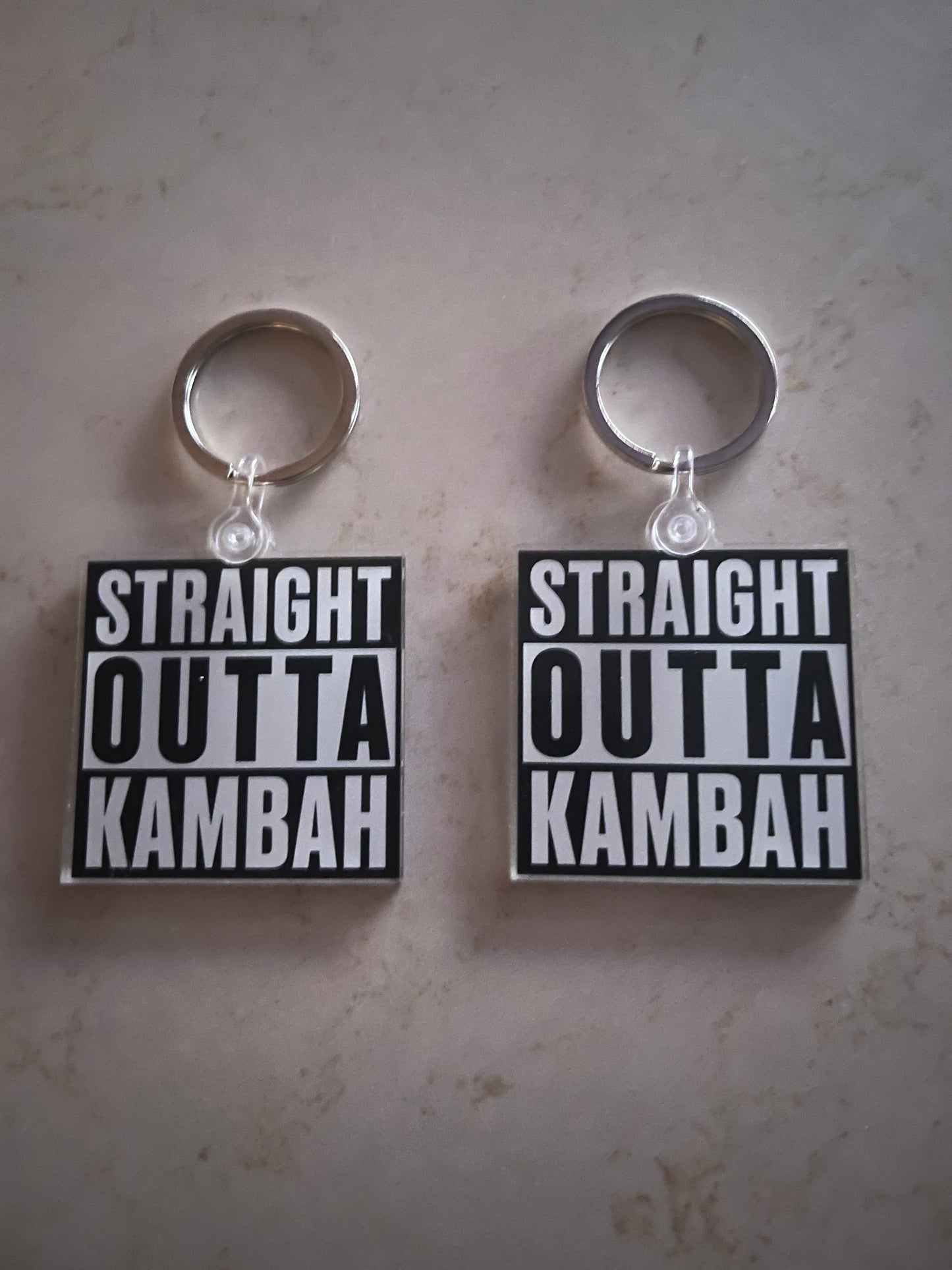 ! Straight Outta Kambah Keyring