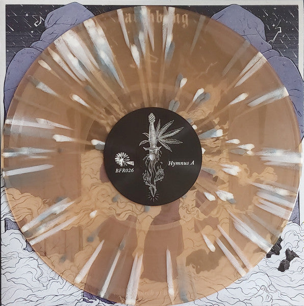 Earthbong - Church of Bong Secret Stash Edition 12" gold/bone aside/bside vinyl with purple splatter