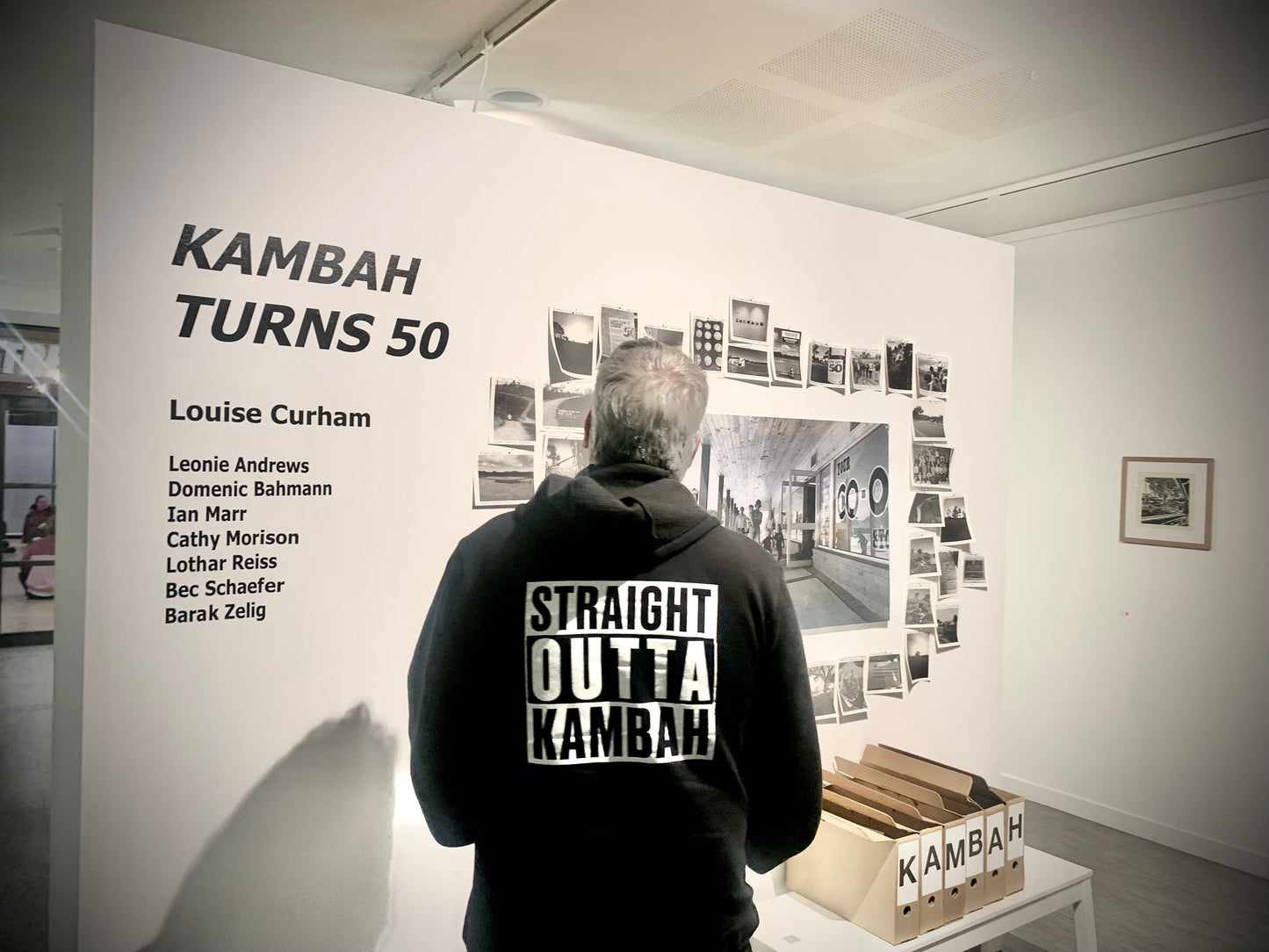 ! StraightOuttaKambah PRESALE - Black Zip-up Hoody BACK PRINT - PRESALE ENDS FRIDAY 14 MARCH - (For Delivery Early-mid April)