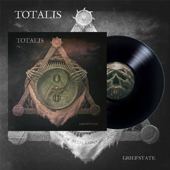 Totalis - Griefstate 12" vinyl EP - Black vinyl