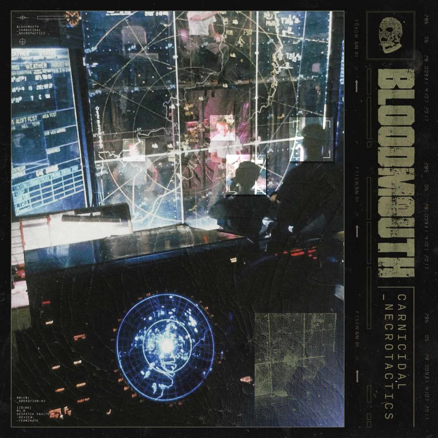 Bloodmouth - Carnicidal Necrotactics 12” Vinyl - 2025 - self released