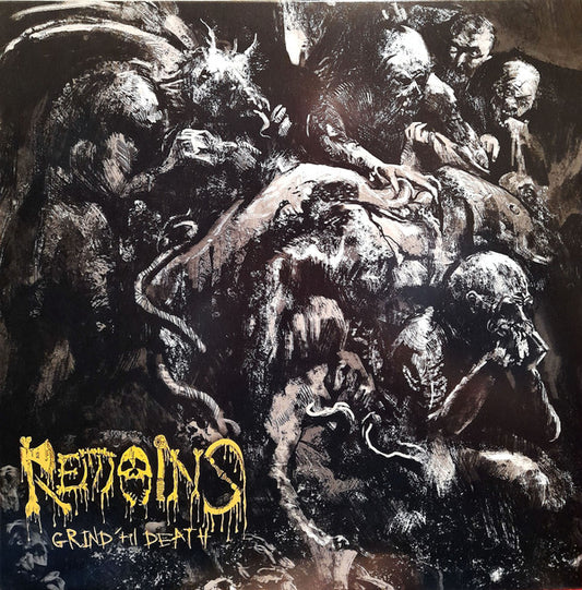 Remains - Grind ‘Til Death - Galaxy Swirl vinyl - Spikerot Records 2022 - Limited to 100