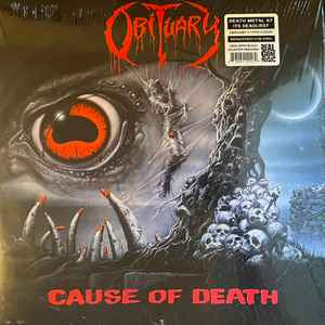 Obituary - Cause of Death - Grey with Black Splatter vinyl - 2026 reissue