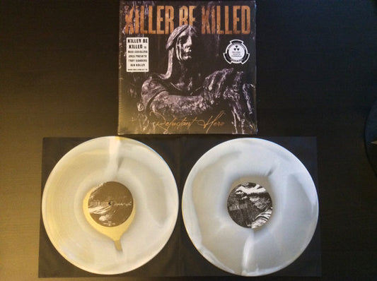 Killer be Killed - Reluctant Hero - Silver / White corona Double 12” vinyl - Nuclear Blast 2020 - limited to 400.