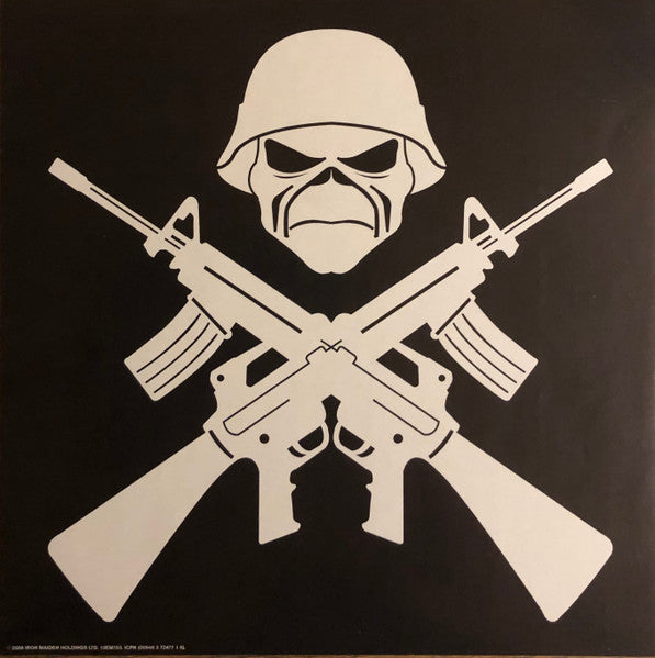 Iron Maiden - The Reincarnation Of Benjamin Breeg 10” Milky vinyl - 2006 includes 8” crossed guns sticker