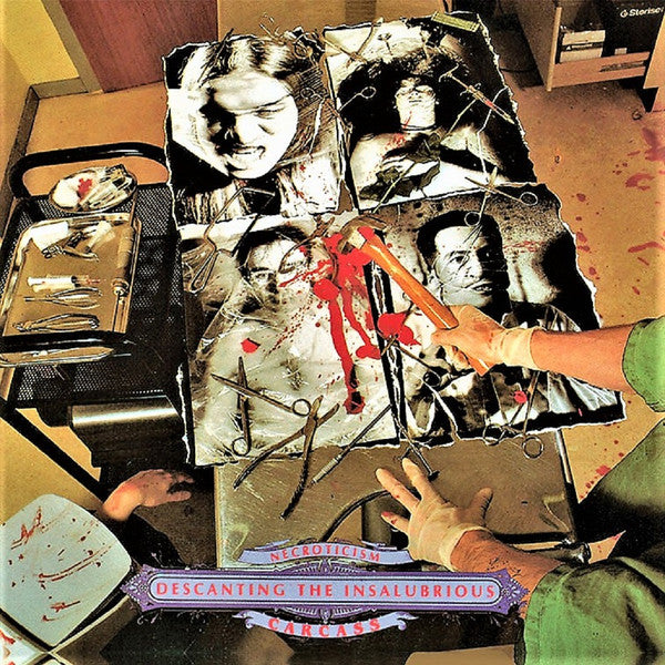 Carcass - Necroticism Descanting the Insalubrious FDR vinyl reissue