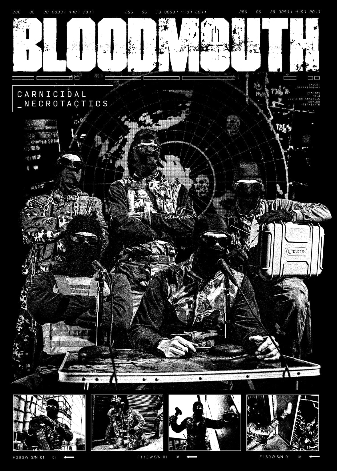 Bloodmouth - Carnicidal Necrotactics 12” Vinyl - 2025 - self released