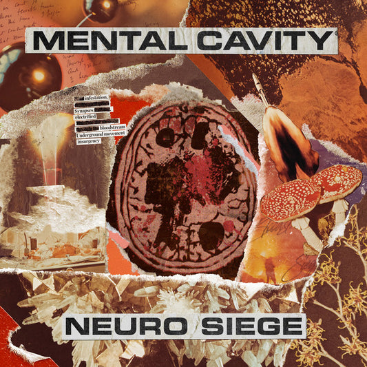 Mental Cavity - Neuro Siege - orange / black vinyl