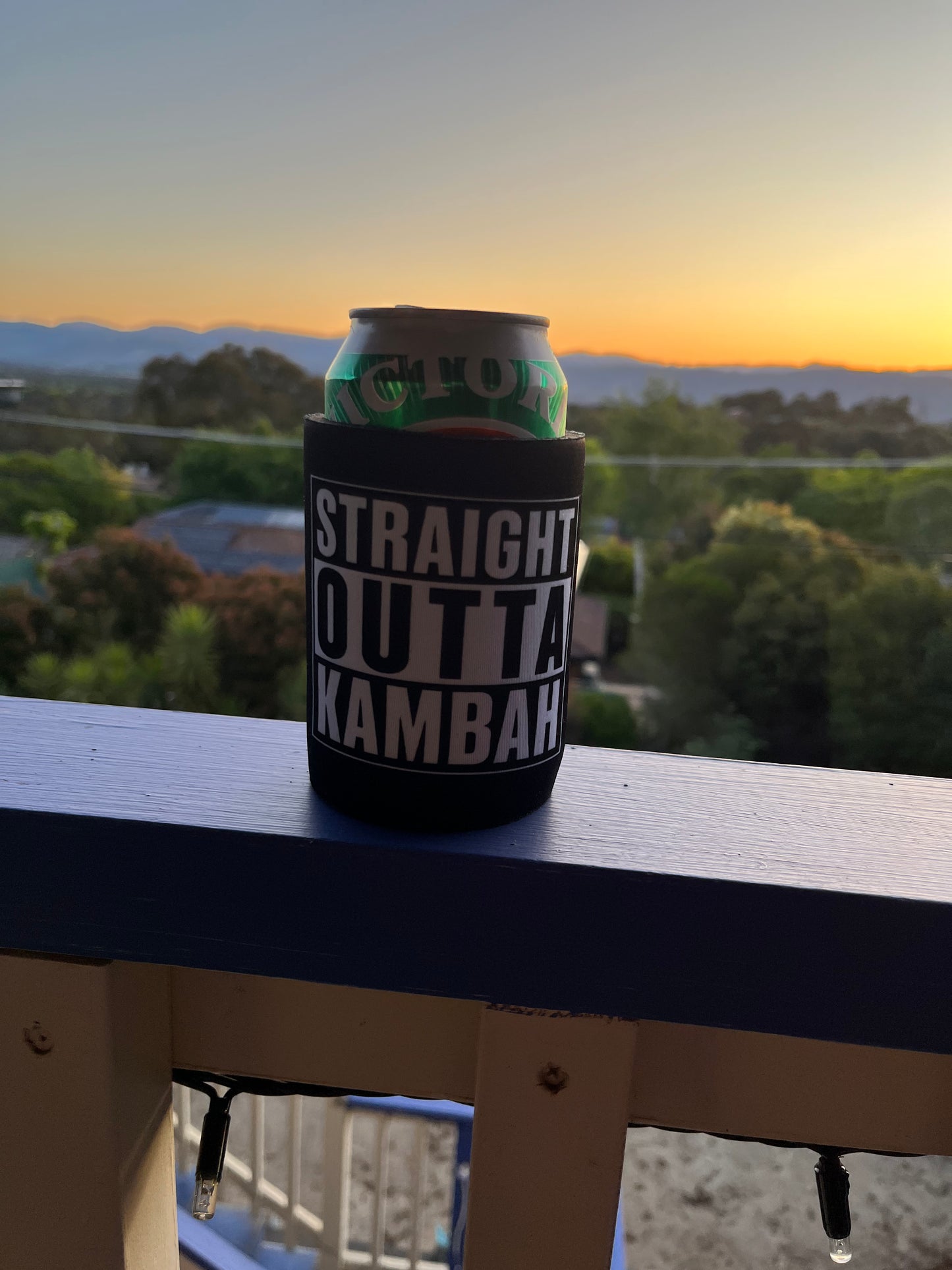 !! StraightOuttaKambah Stubby Holder